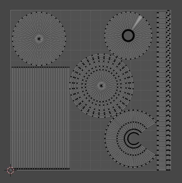 Diner Stools Pack JFG V3 - REV2 Low-poly 3D model_49