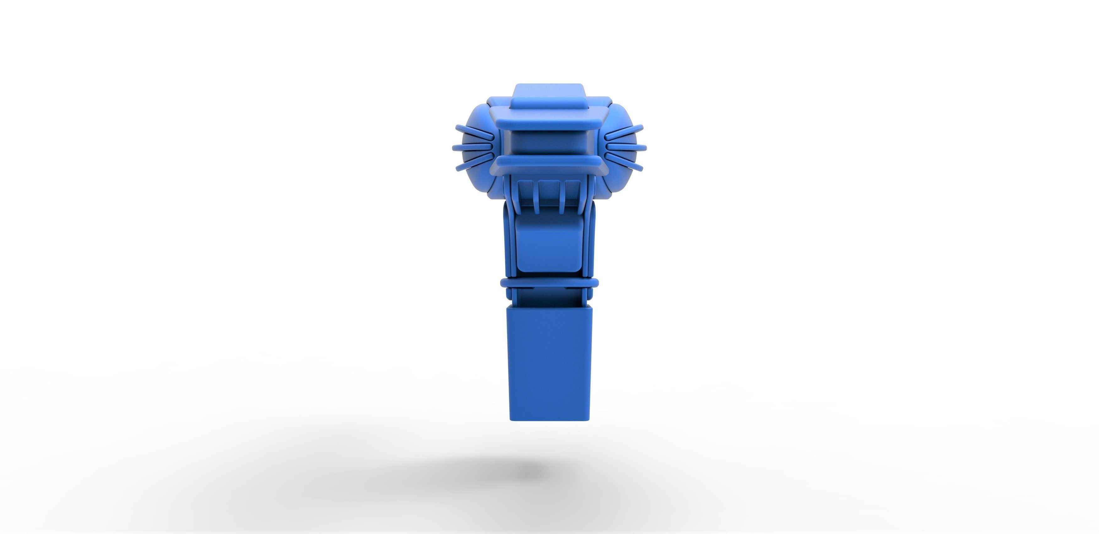 Prototype Phaser from Star Trek 2 The Wrath of Khan 1982 3D print model_16