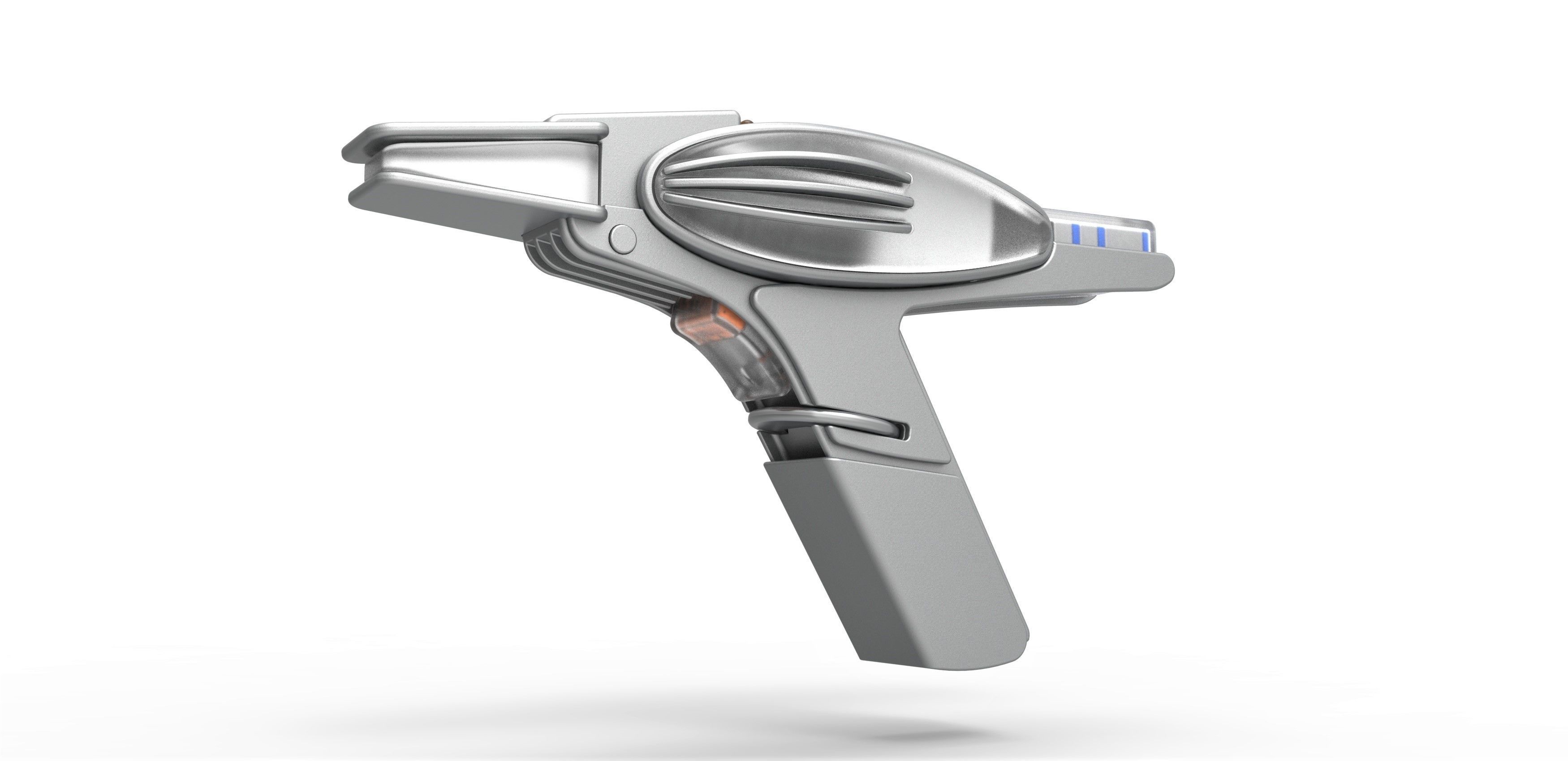 Prototype Phaser from Star Trek 2 The Wrath of Khan 1982 3D print model_2