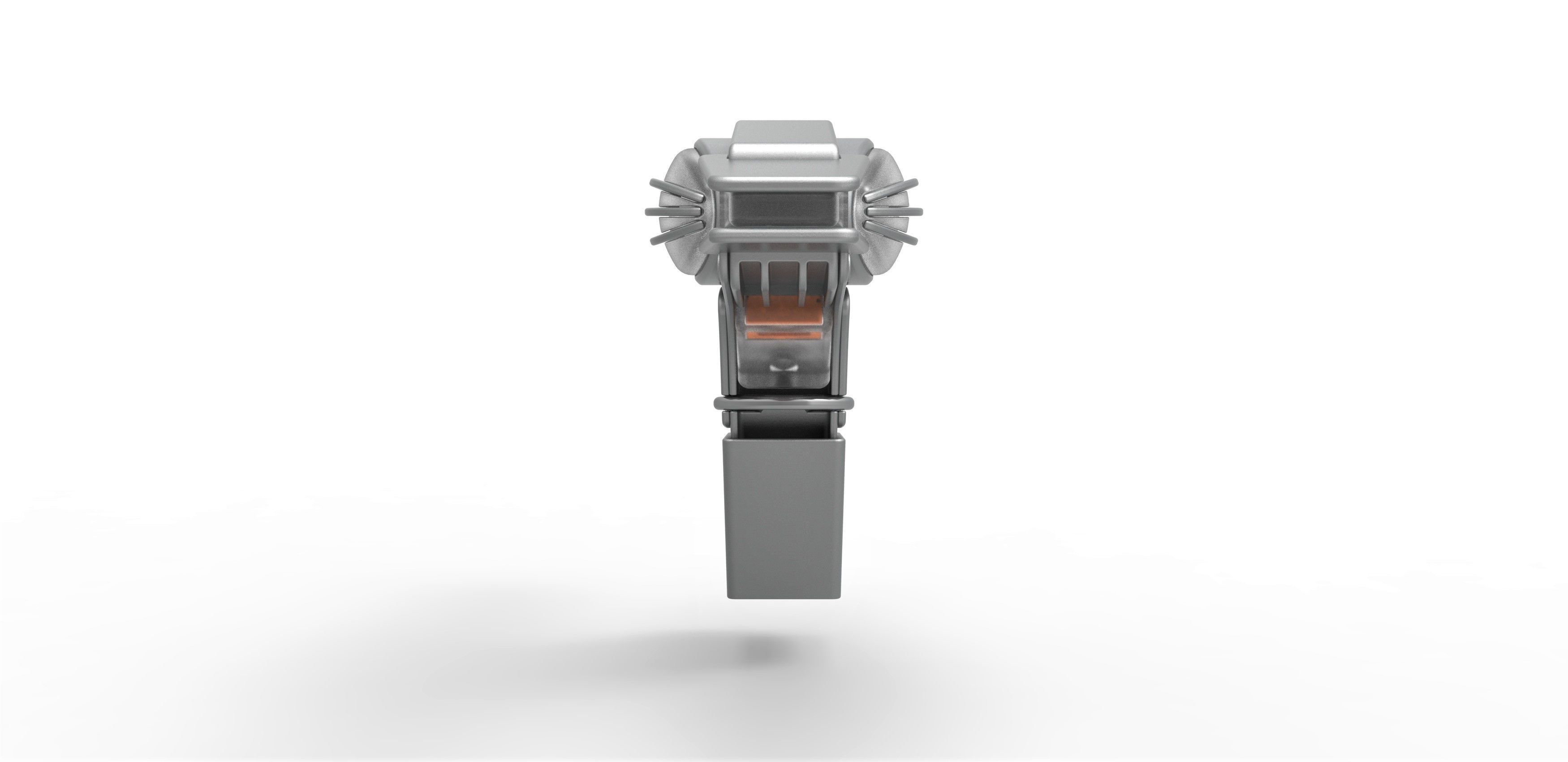 Prototype Phaser from Star Trek 2 The Wrath of Khan 1982 3D print model_5