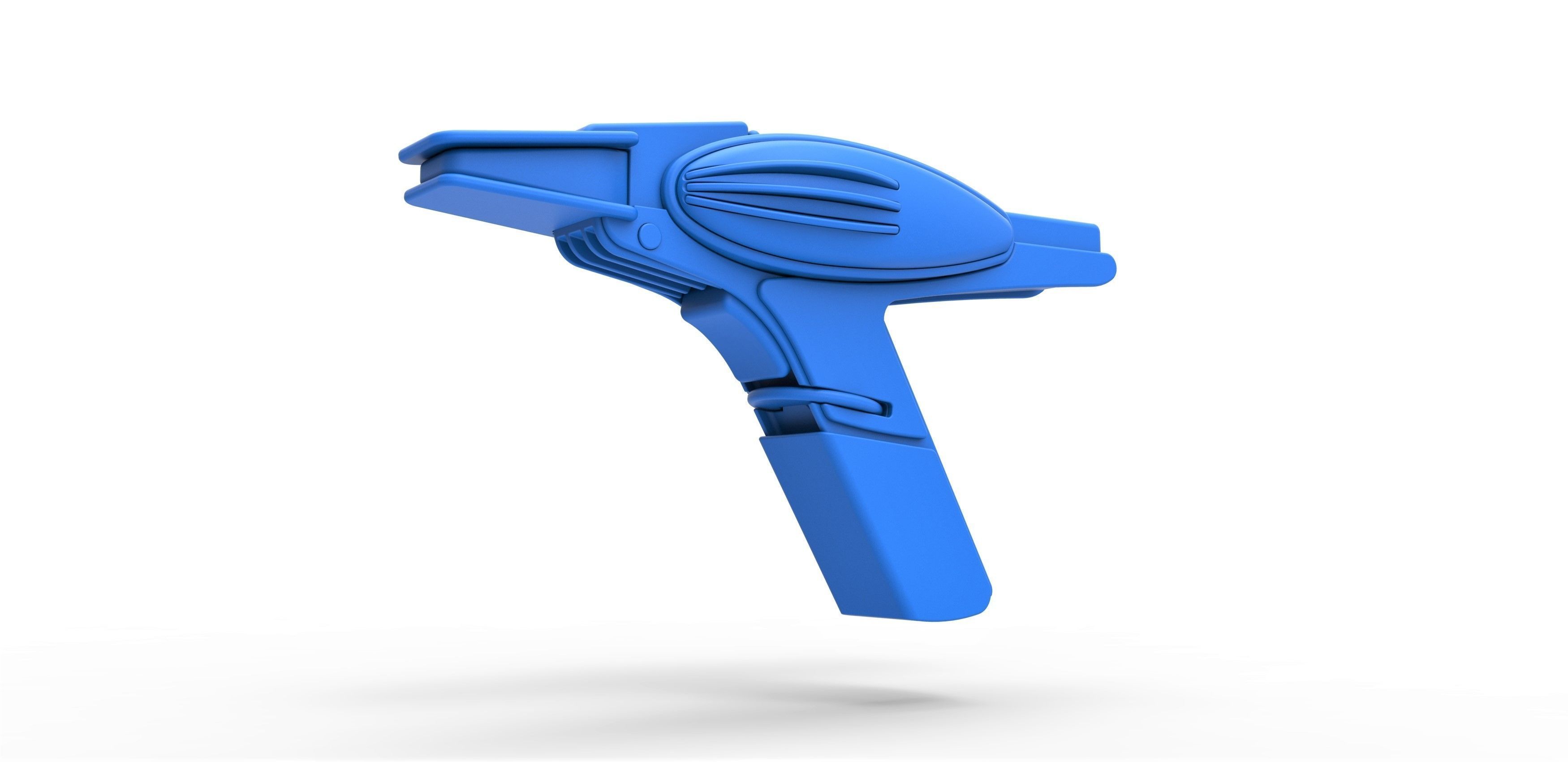 Prototype Phaser from Star Trek 2 The Wrath of Khan 1982 3D print model_13