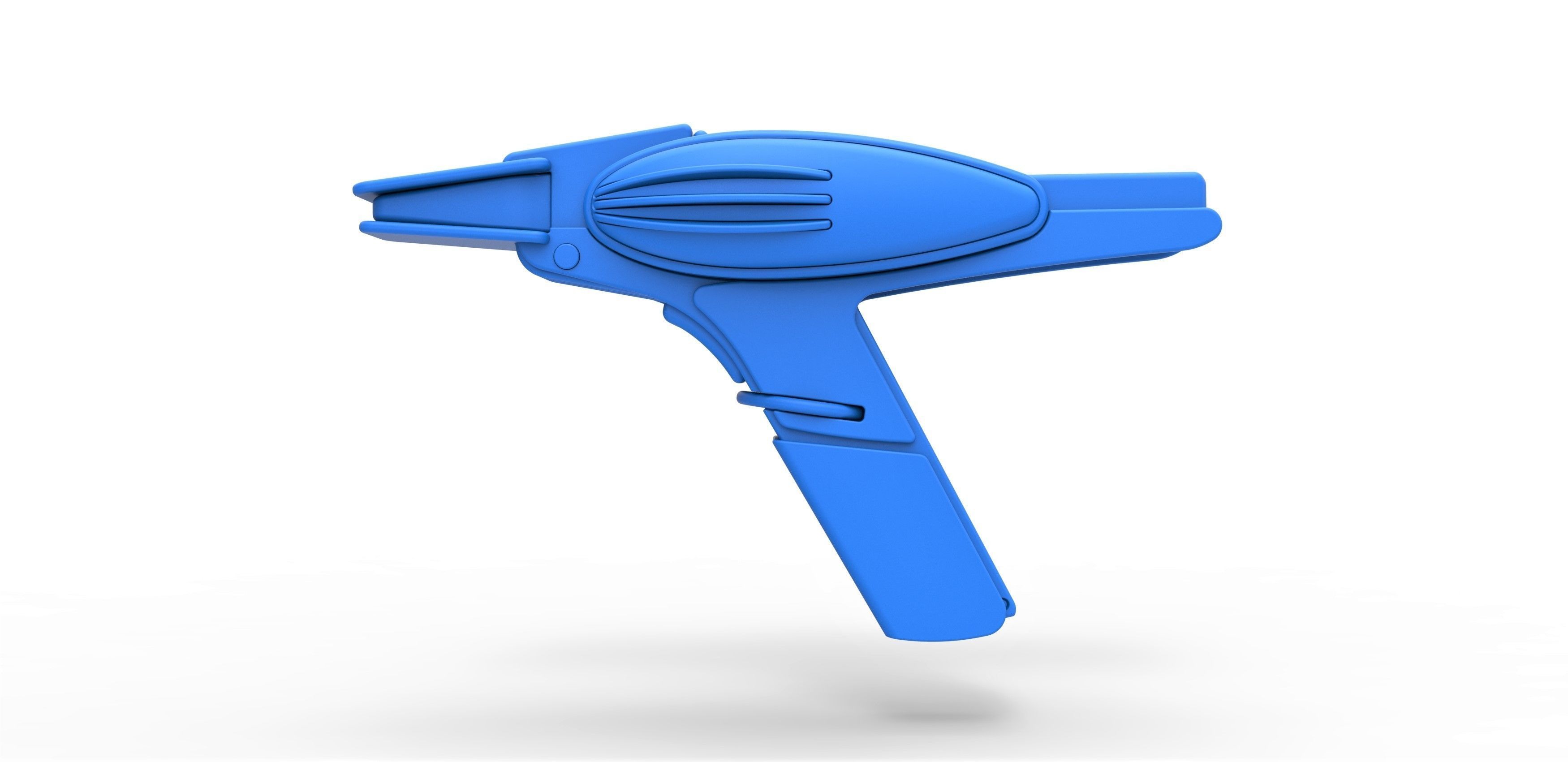 Prototype Phaser from Star Trek 2 The Wrath of Khan 1982 3D print model_17