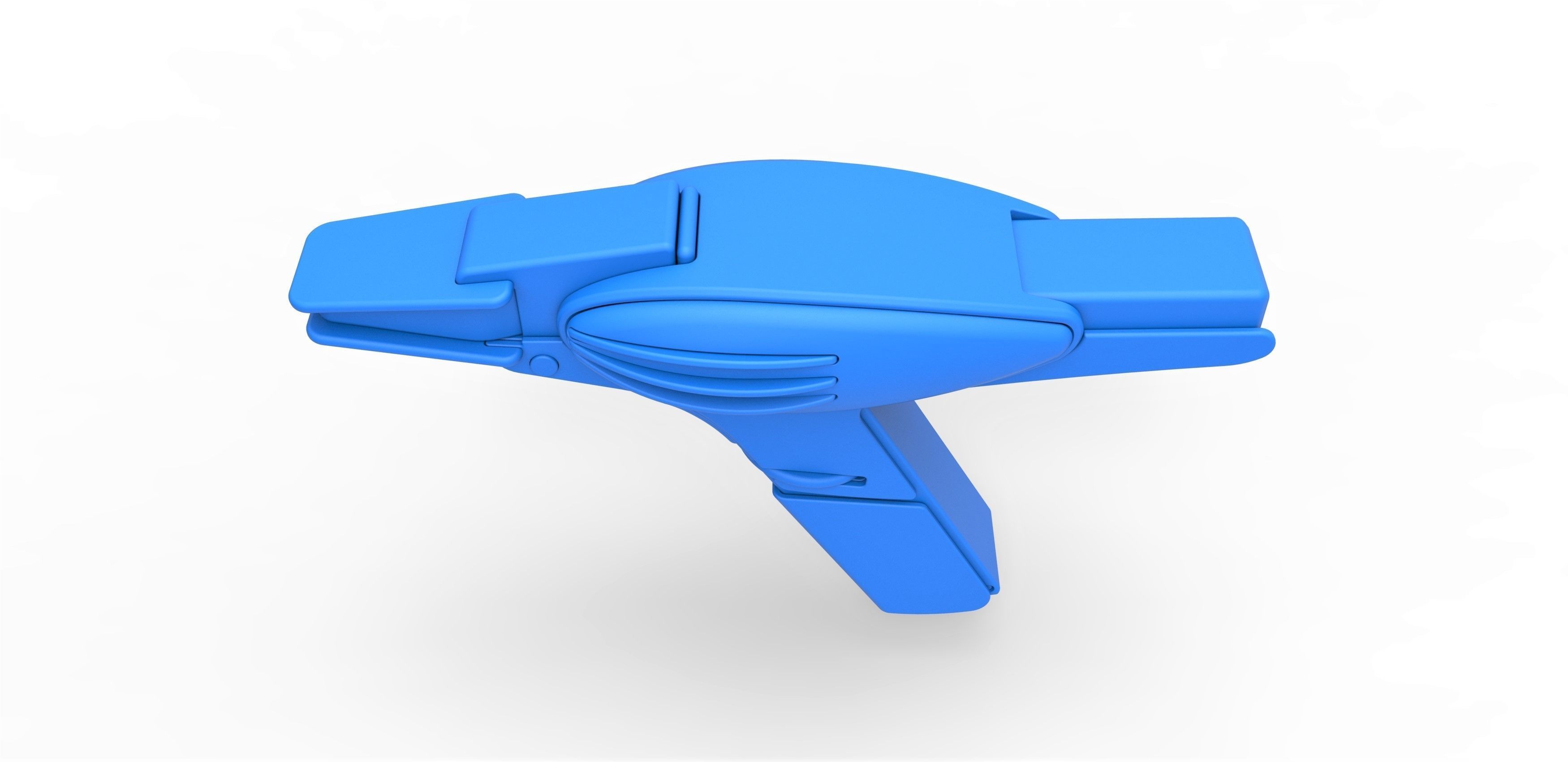 Prototype Phaser from Star Trek 2 The Wrath of Khan 1982 3D print model_18