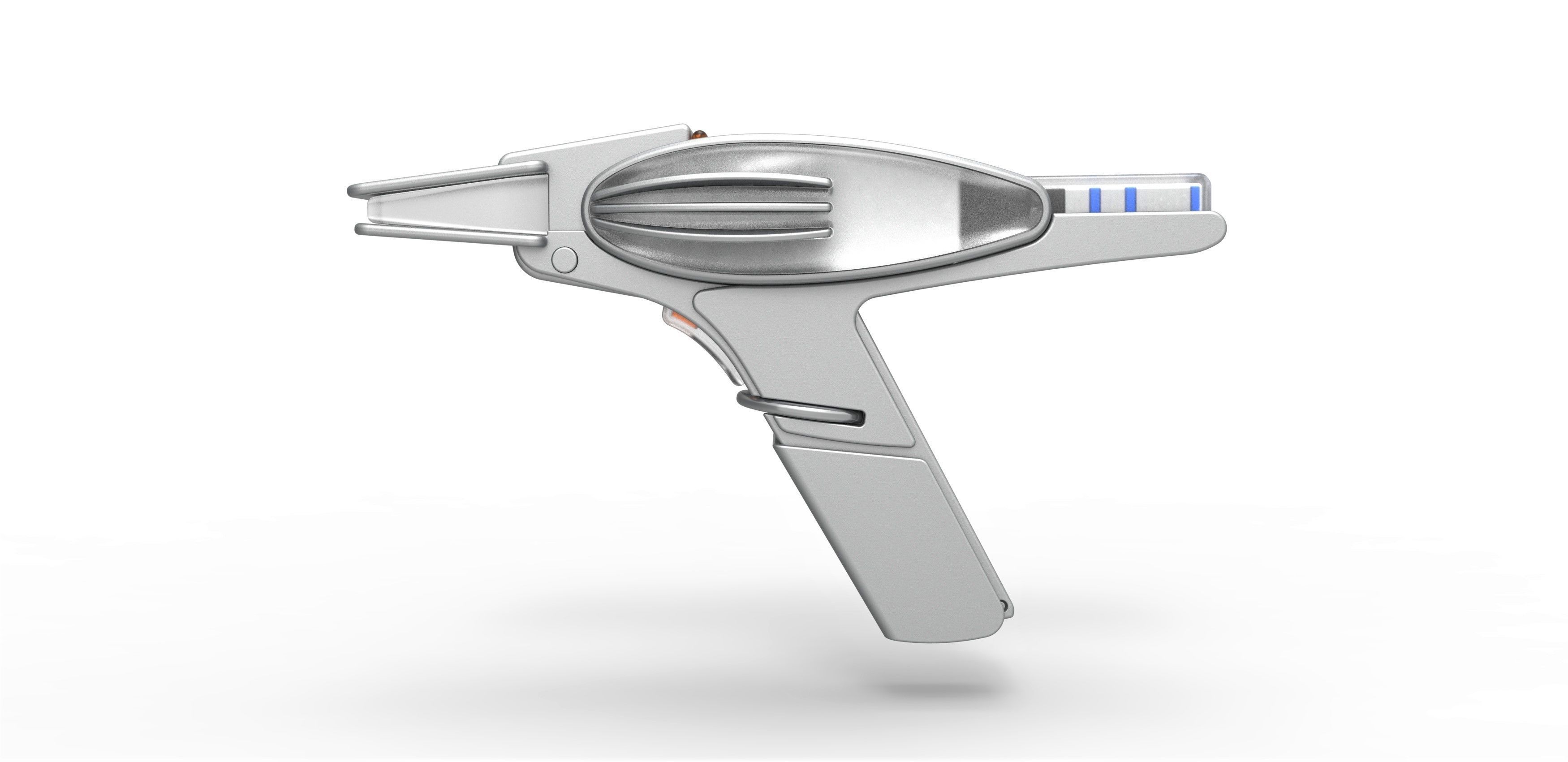 Prototype Phaser from Star Trek 2 The Wrath of Khan 1982 3D print model_6