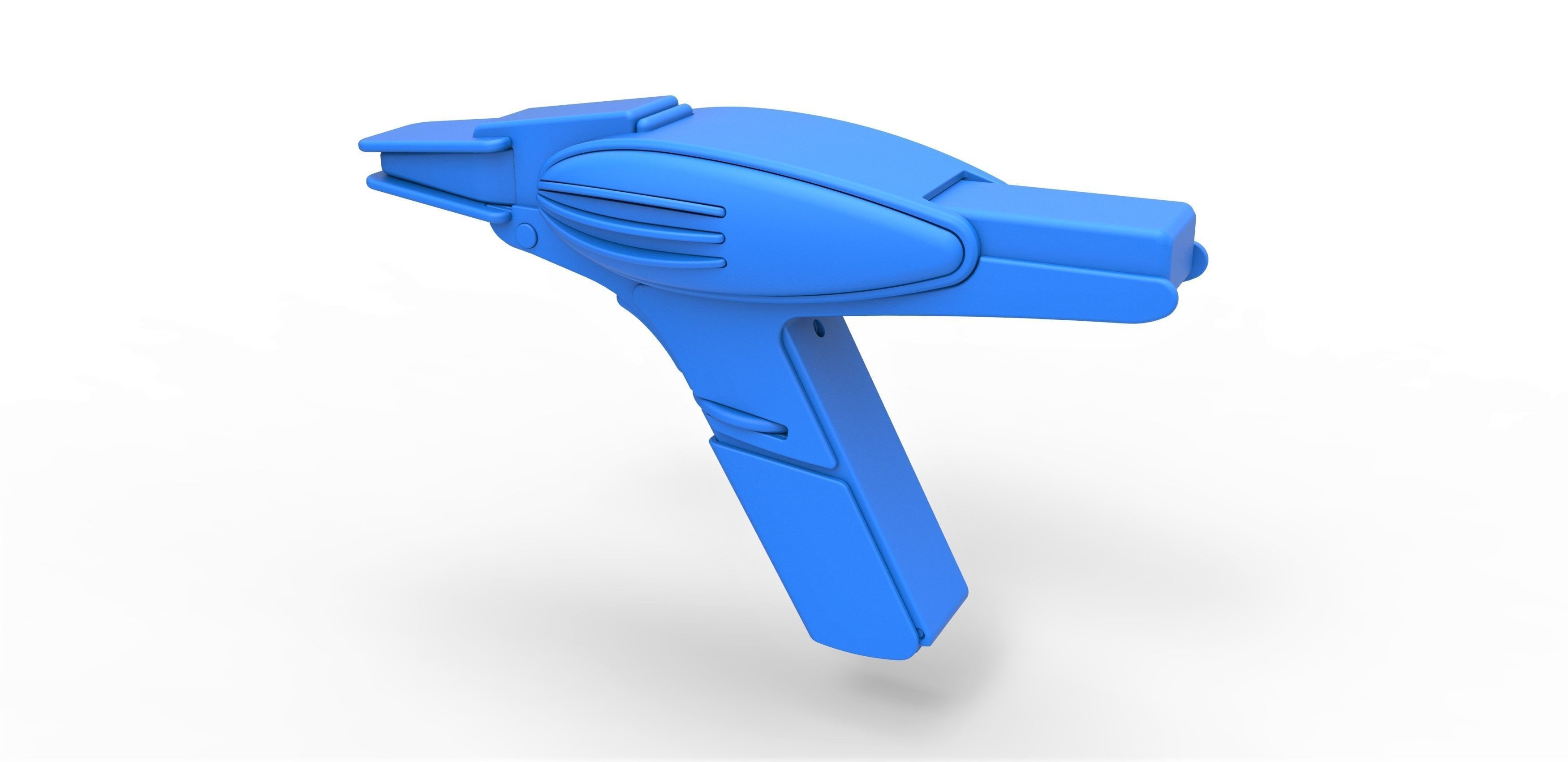 Prototype Phaser from Star Trek 2 The Wrath of Khan 1982 3D print model_20