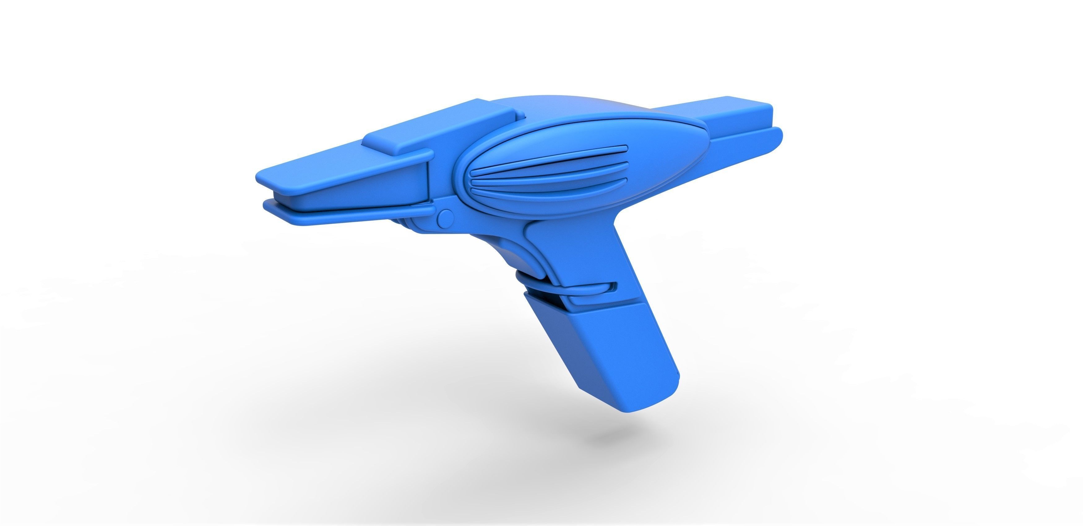 Prototype Phaser from Star Trek 2 The Wrath of Khan 1982 3D print model_12