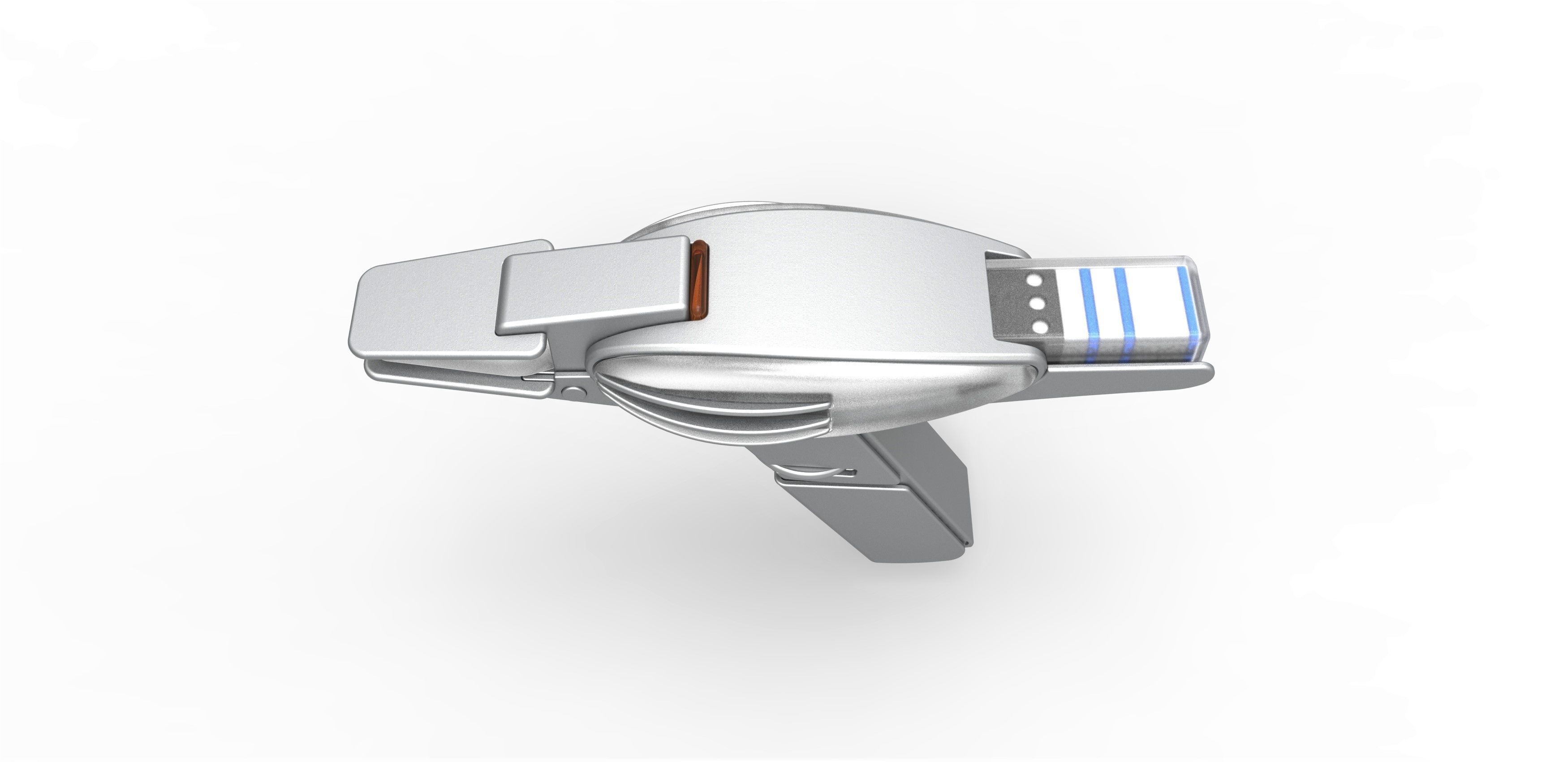 Prototype Phaser from Star Trek 2 The Wrath of Khan 1982 3D print model_7