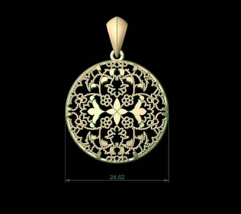 Ultra Vision Pendant 091 3D print model_5
