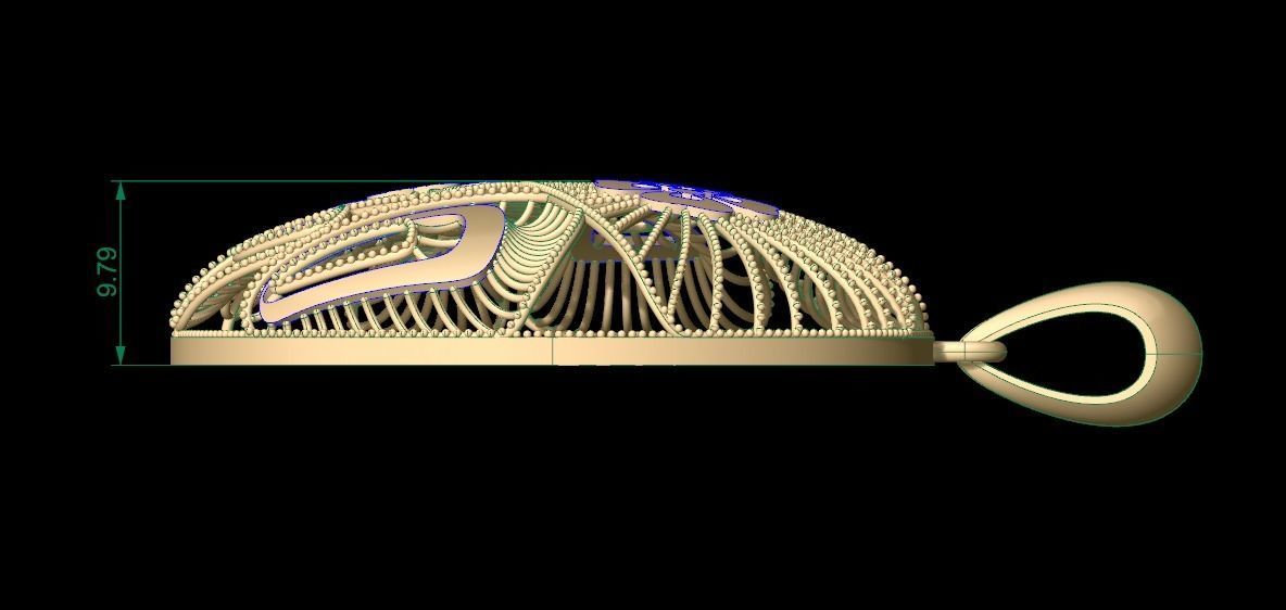 Ultra Vision Pendant 094 3D print model_6