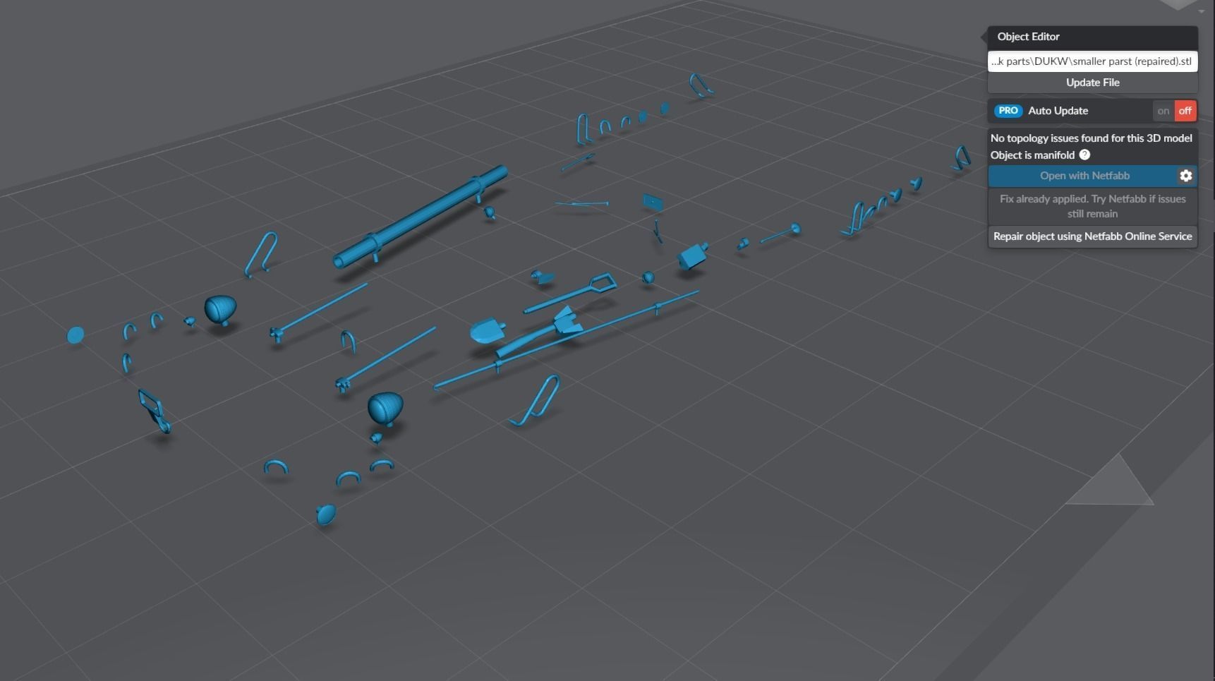 DUKW Articulated Scale model 3D print model_7