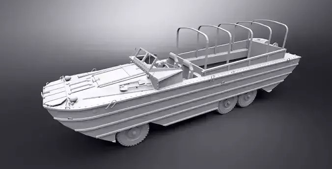 DUKW Articulated Scale model