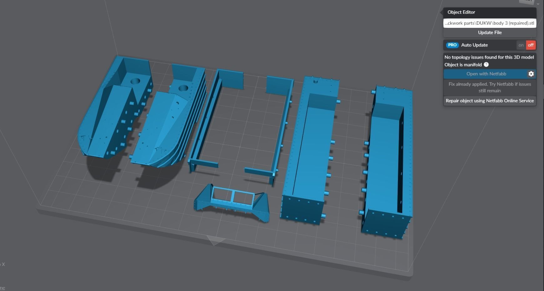 DUKW Articulated Scale model 3D print model_5