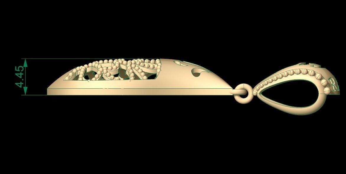 Ultra Vision Pendant 065 3D print model_6