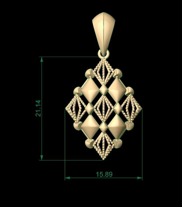 Ultra Vision Pendant 045 3D print model_5