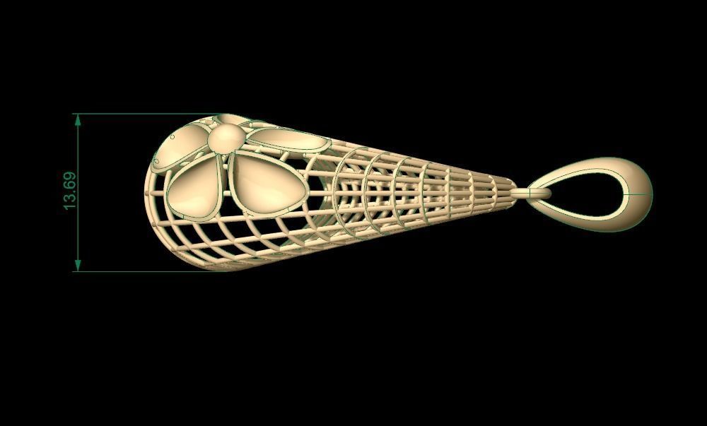 Ultra Vision Pendant 040 3D print model_6