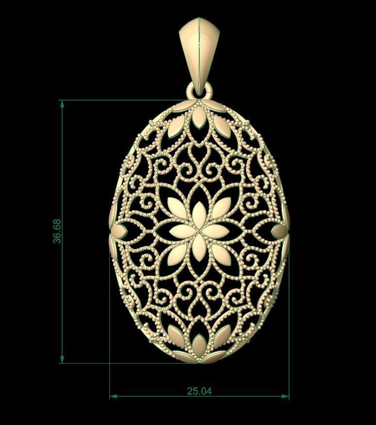 Ultra Vision Pendant 050 3D print model_5