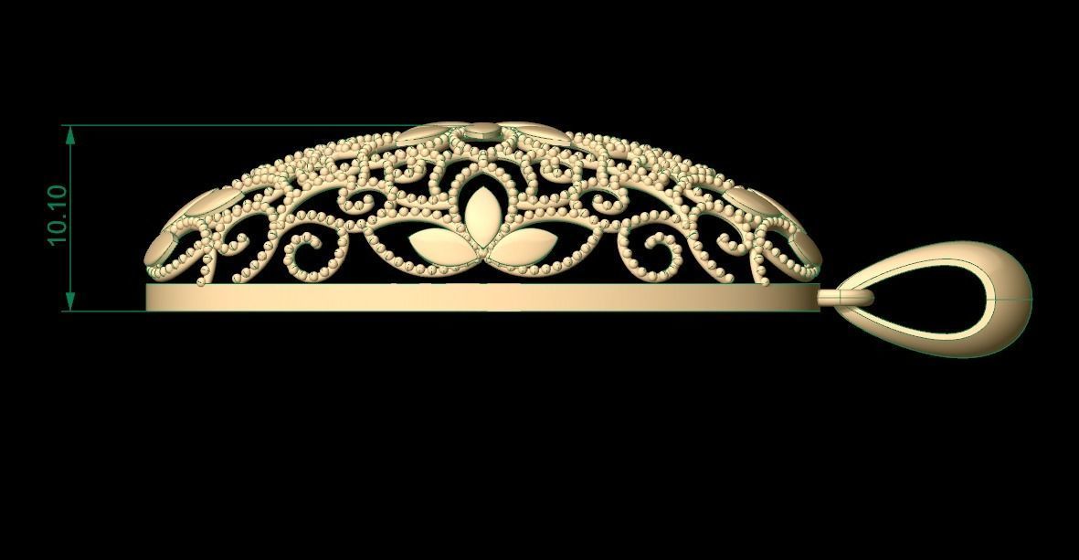 Ultra Vision Pendant 050 3D print model_6