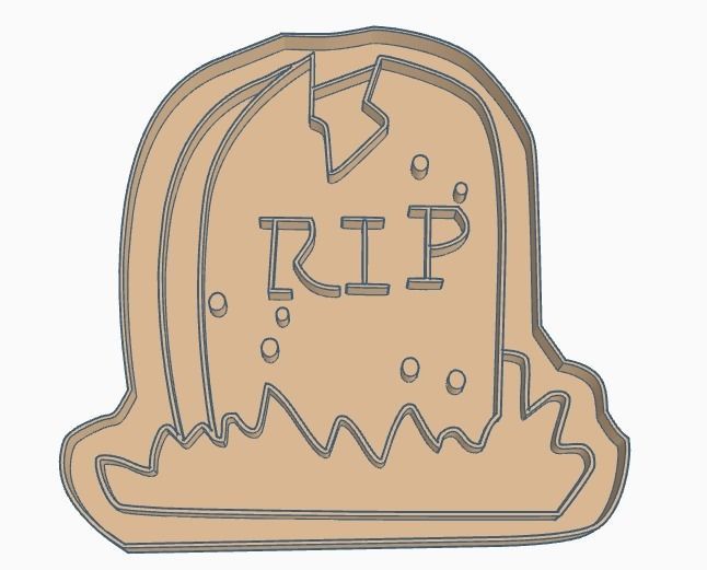 Cookies cutter halloween   cortadores para galleta de halloween 3D print model_4