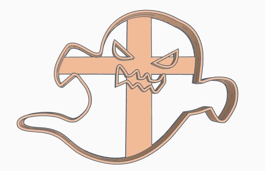 Cookies cutter halloween   cortadores para galleta de halloween 3D print model_1