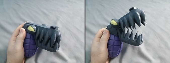 Jinxs Flame Chompers Printable Props 3D print model