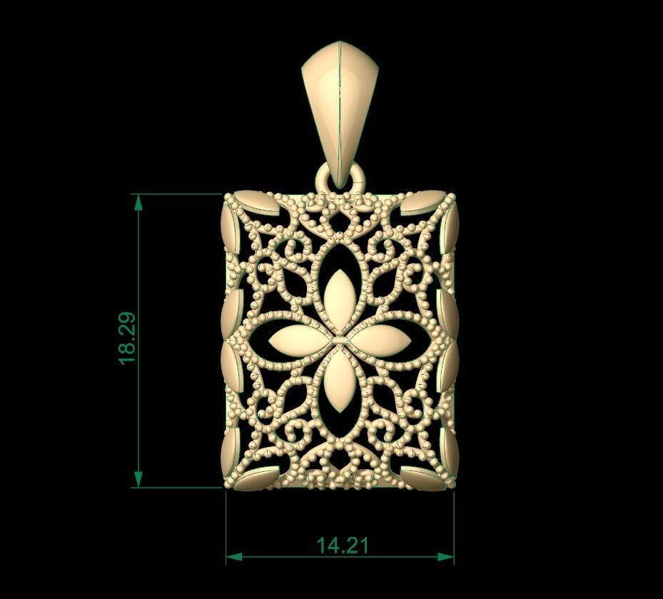 Ultra Vision Pendant 033 3D print model_5
