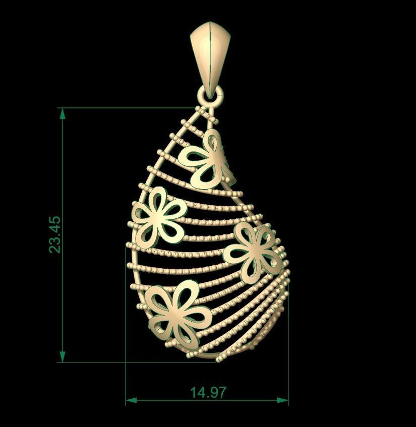 Ultra Vision Pendant 009 3D print model_5