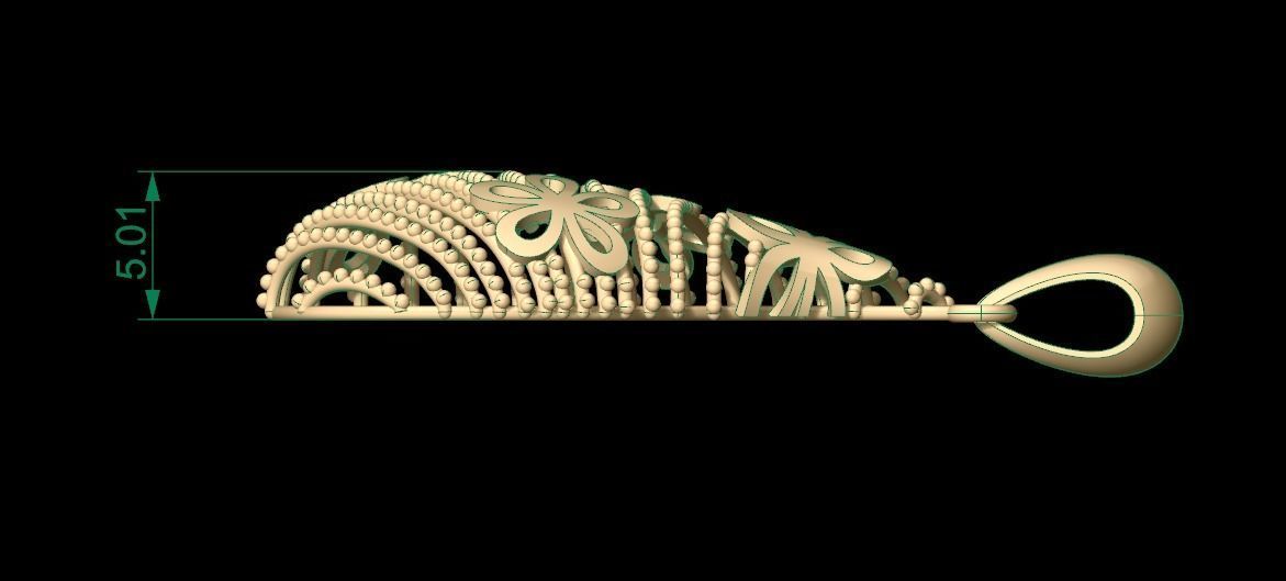 Ultra Vision Pendant 009 3D print model_6