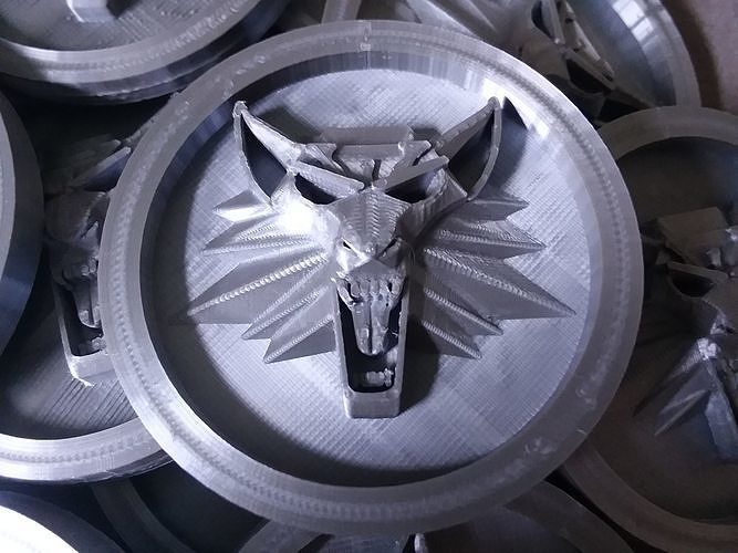 Silver Wolves to Toss a Coin to Your Witcher 3D print model