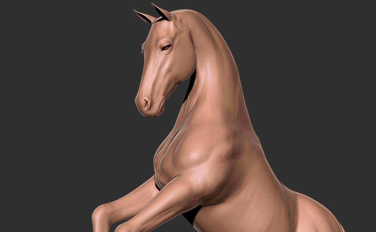 Horse 027 3D print model_6