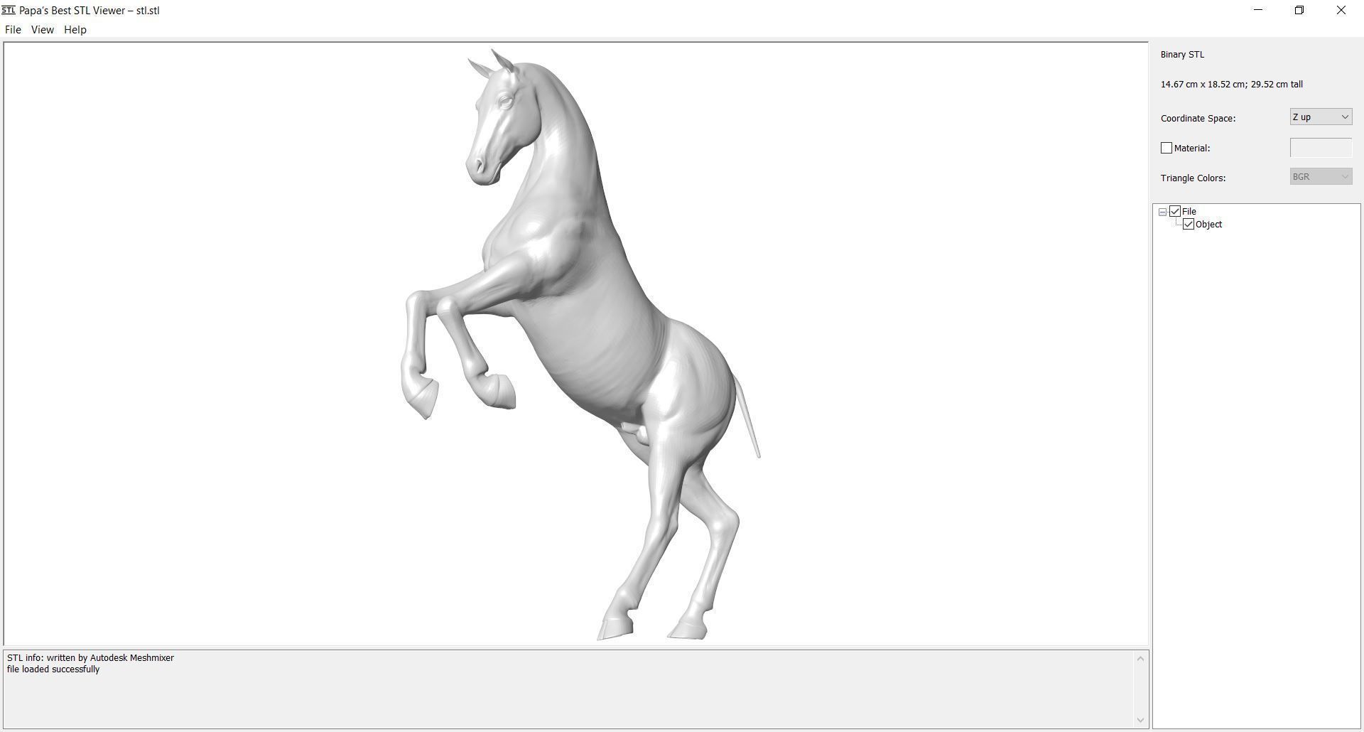 Horse 027 3D print model_18
