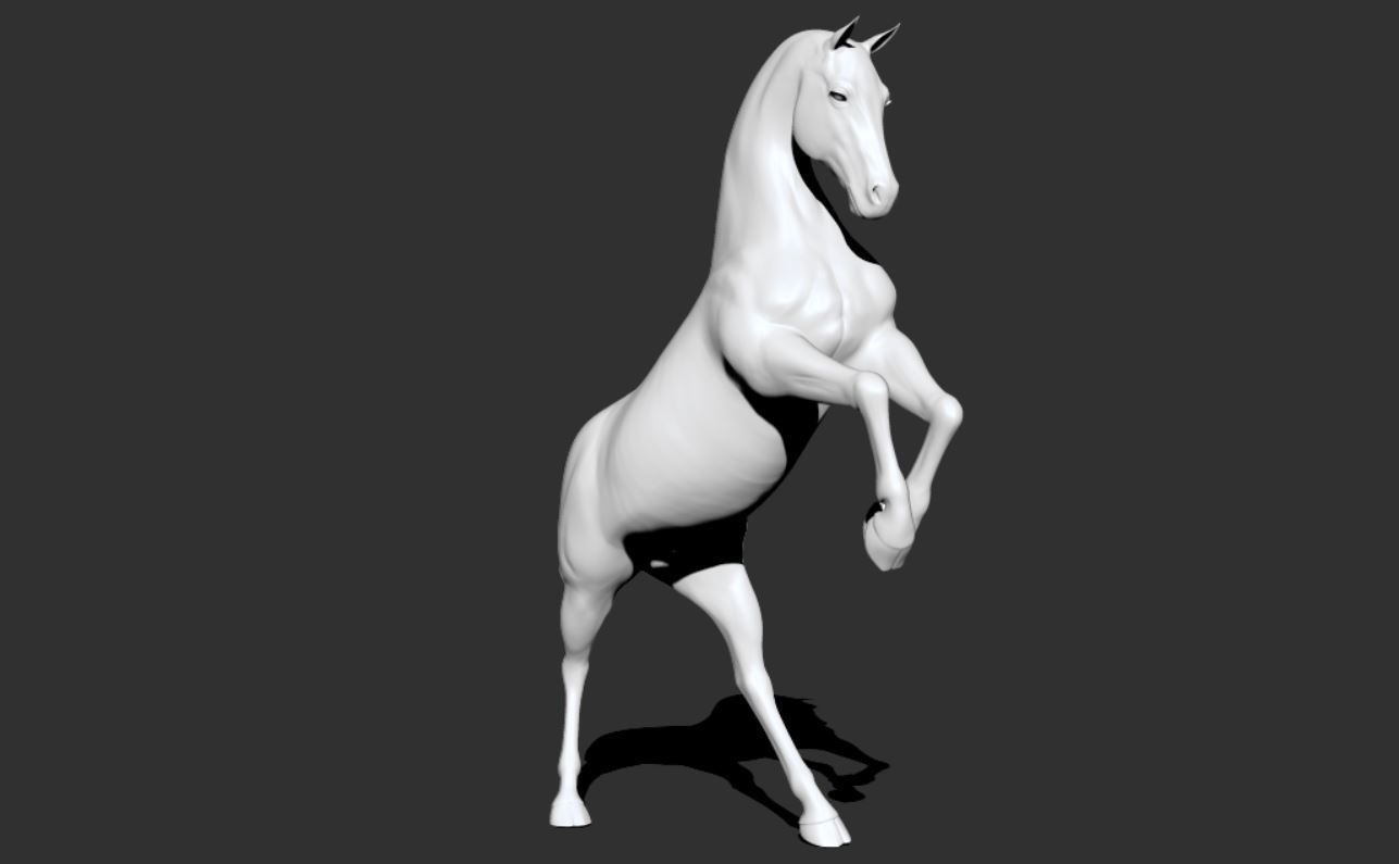 Horse 027 3D print model_7