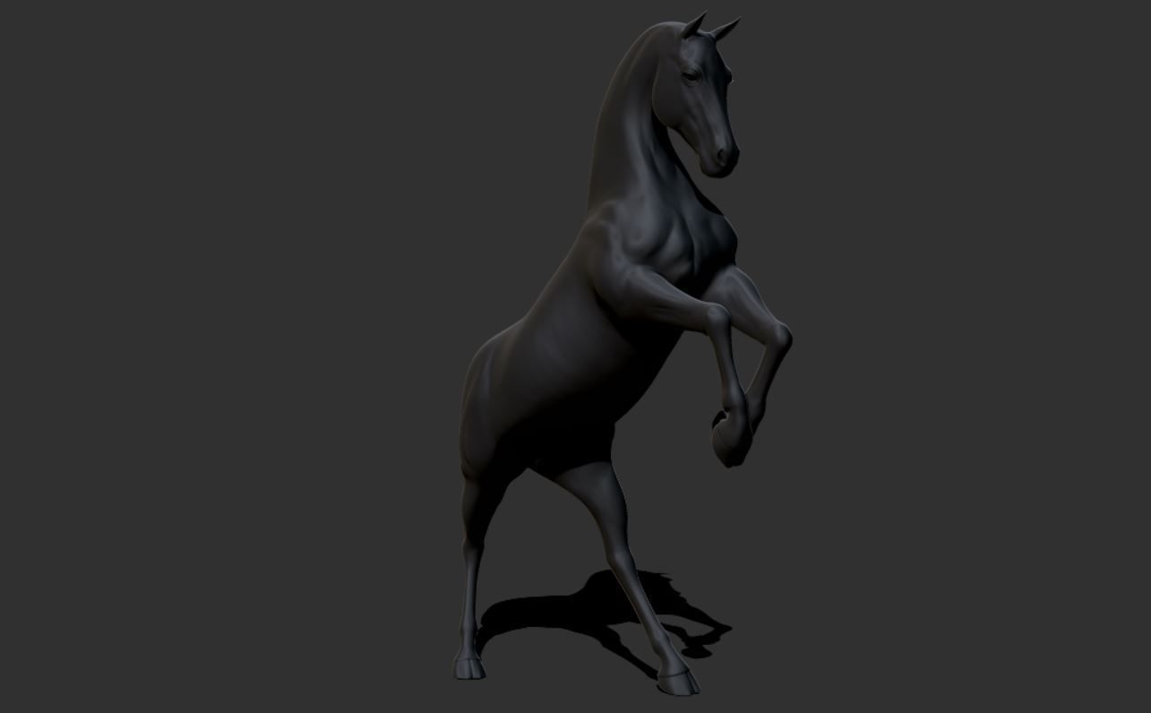 Horse 027 3D print model_8