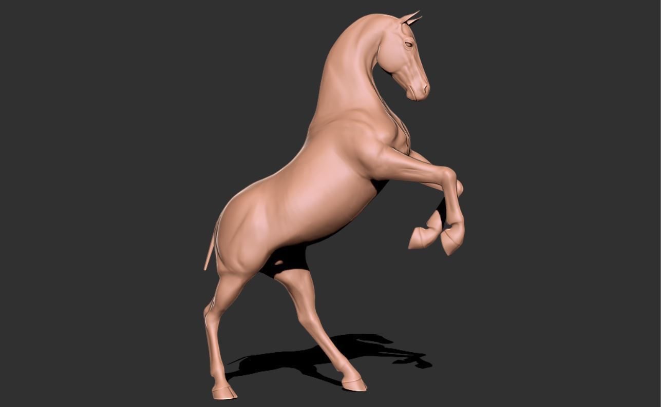 Horse 027 3D print model_1