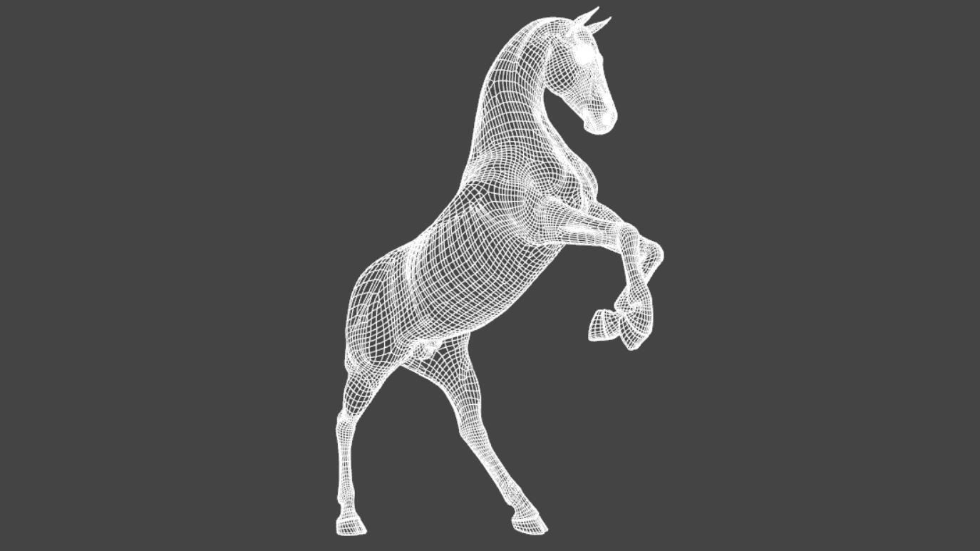 Horse 027 3D print model_11