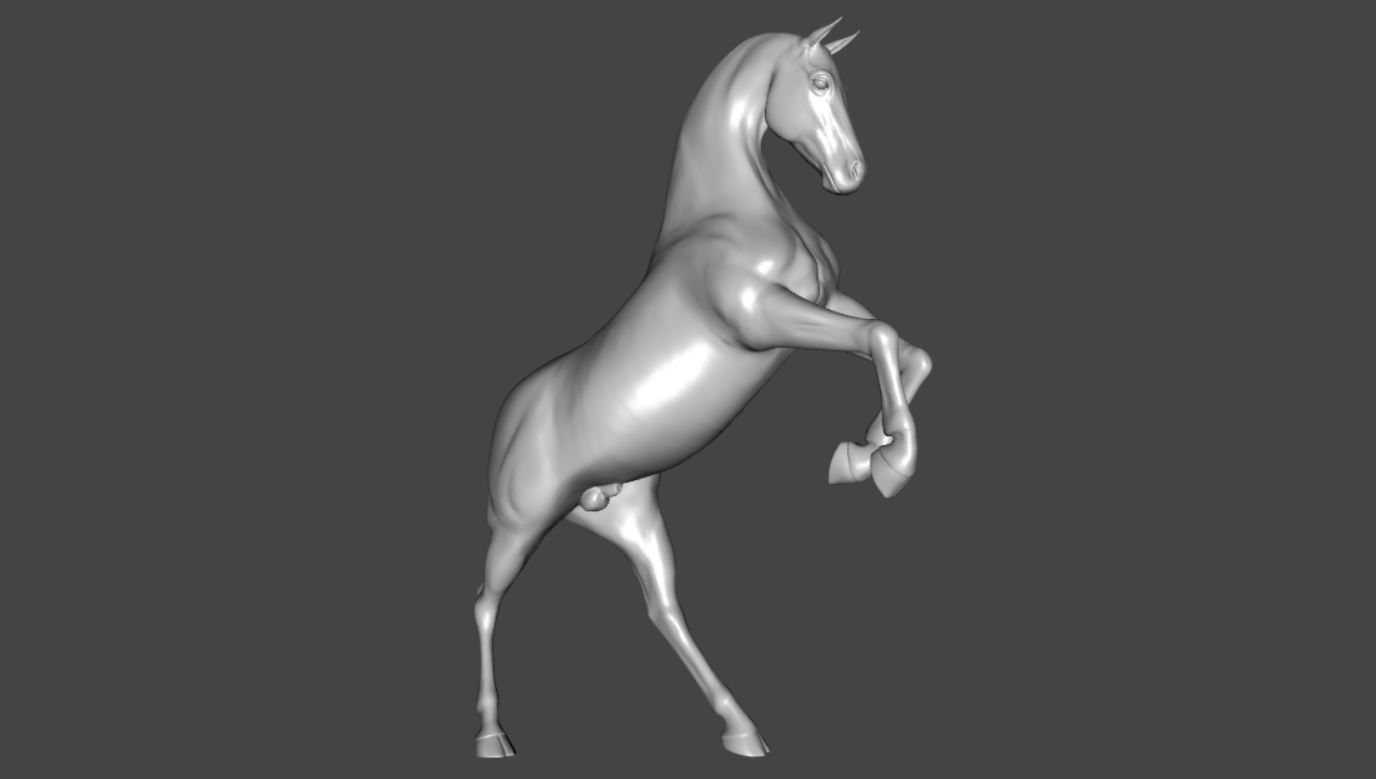 Horse 027 3D print model_10