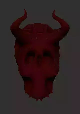 demon skull