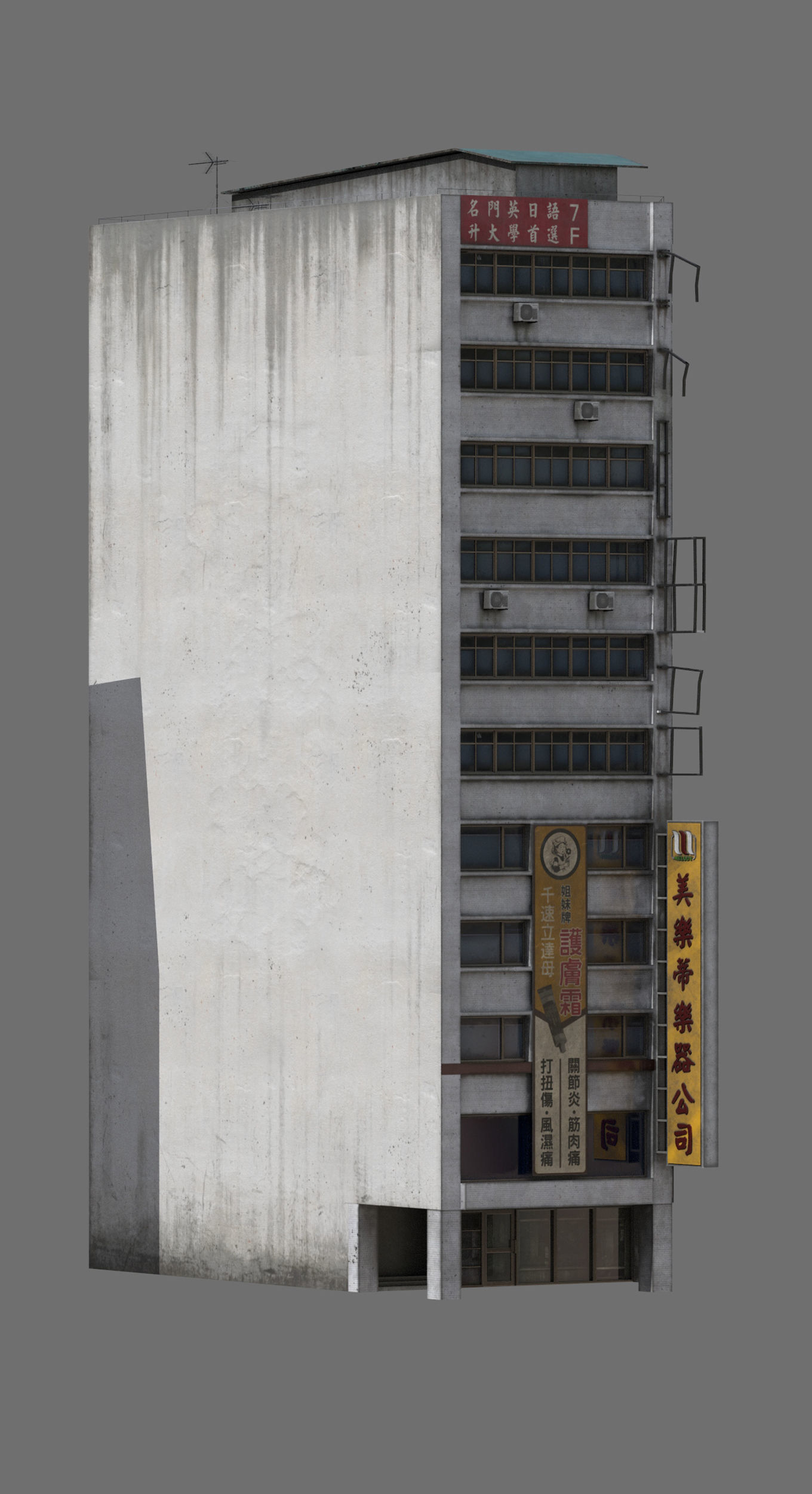 Xingqiao commercial building 3D model_3