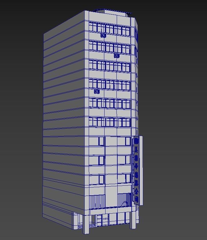 Xingqiao commercial building 3D model_8