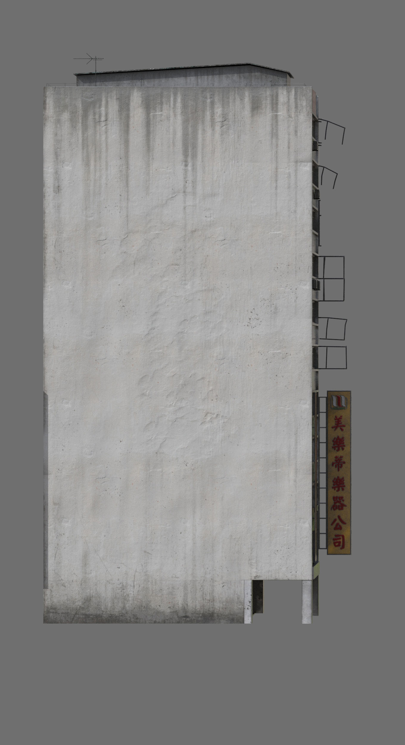 Xingqiao commercial building 3D model_4