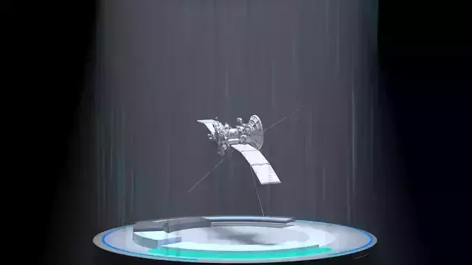 Satellite spin show