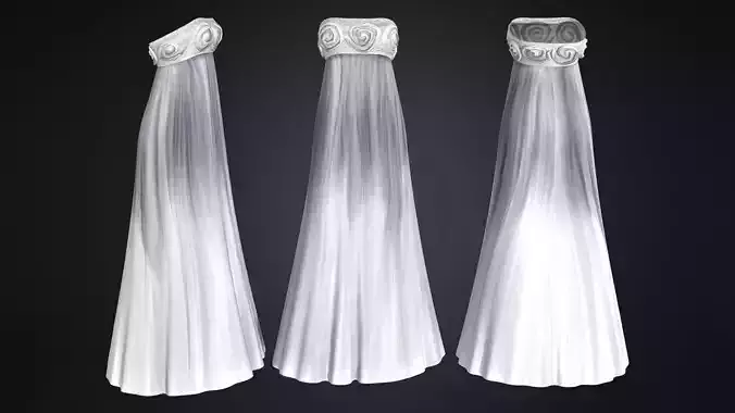 Strapless Dress with Rose Embroidery