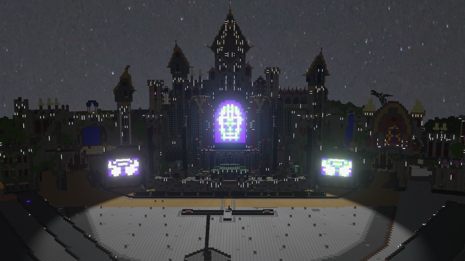 Tomorrowland Stage 2015 3D model_2