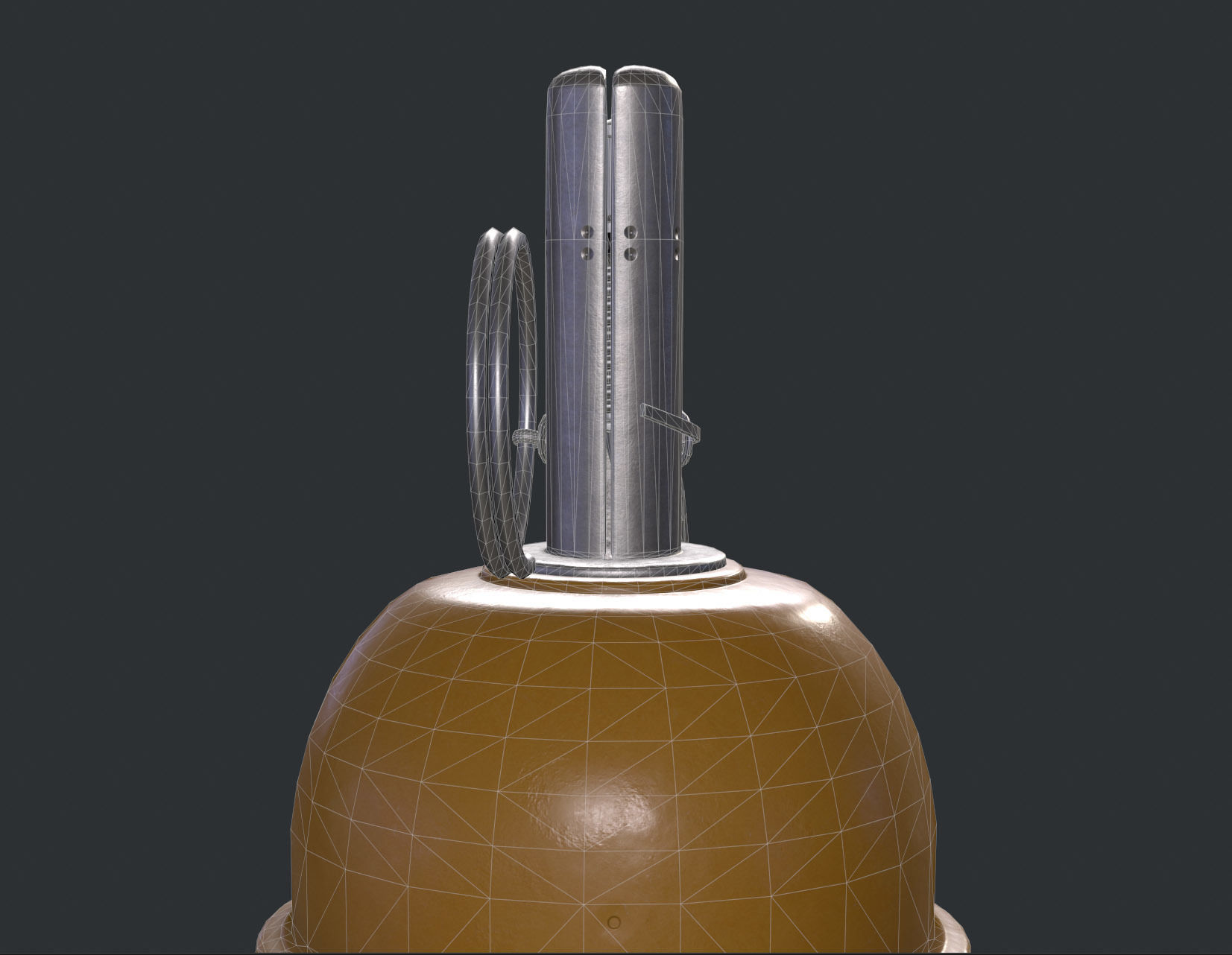 Russian Grenade RGD5 Low-poly 3D model_17