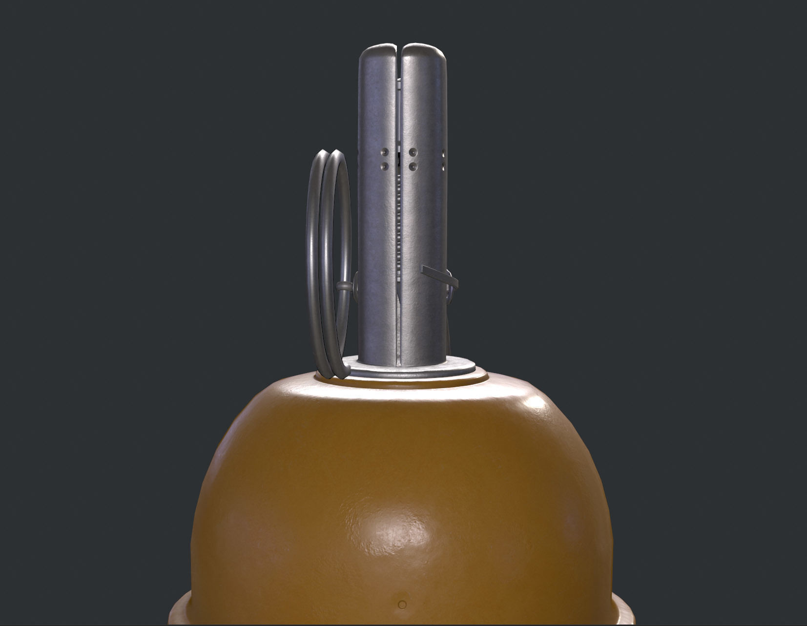 Russian Grenade RGD5 Low-poly 3D model_10