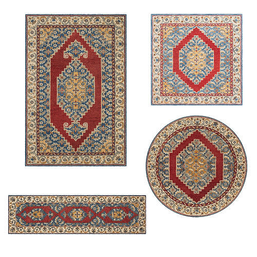 Rugs No 116 Low-poly 3D model
