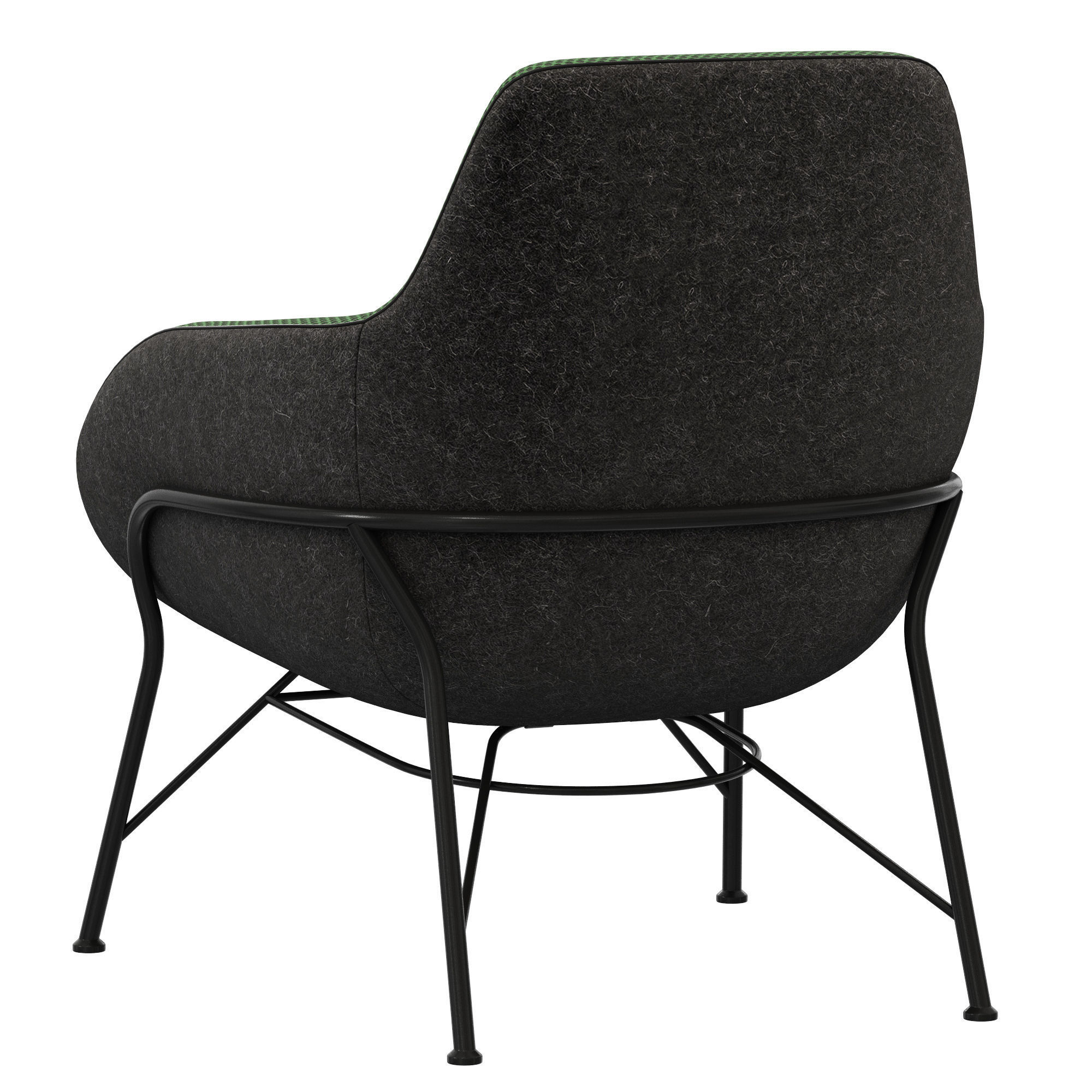 Roche Bobois Tilt armchair 3D model_3