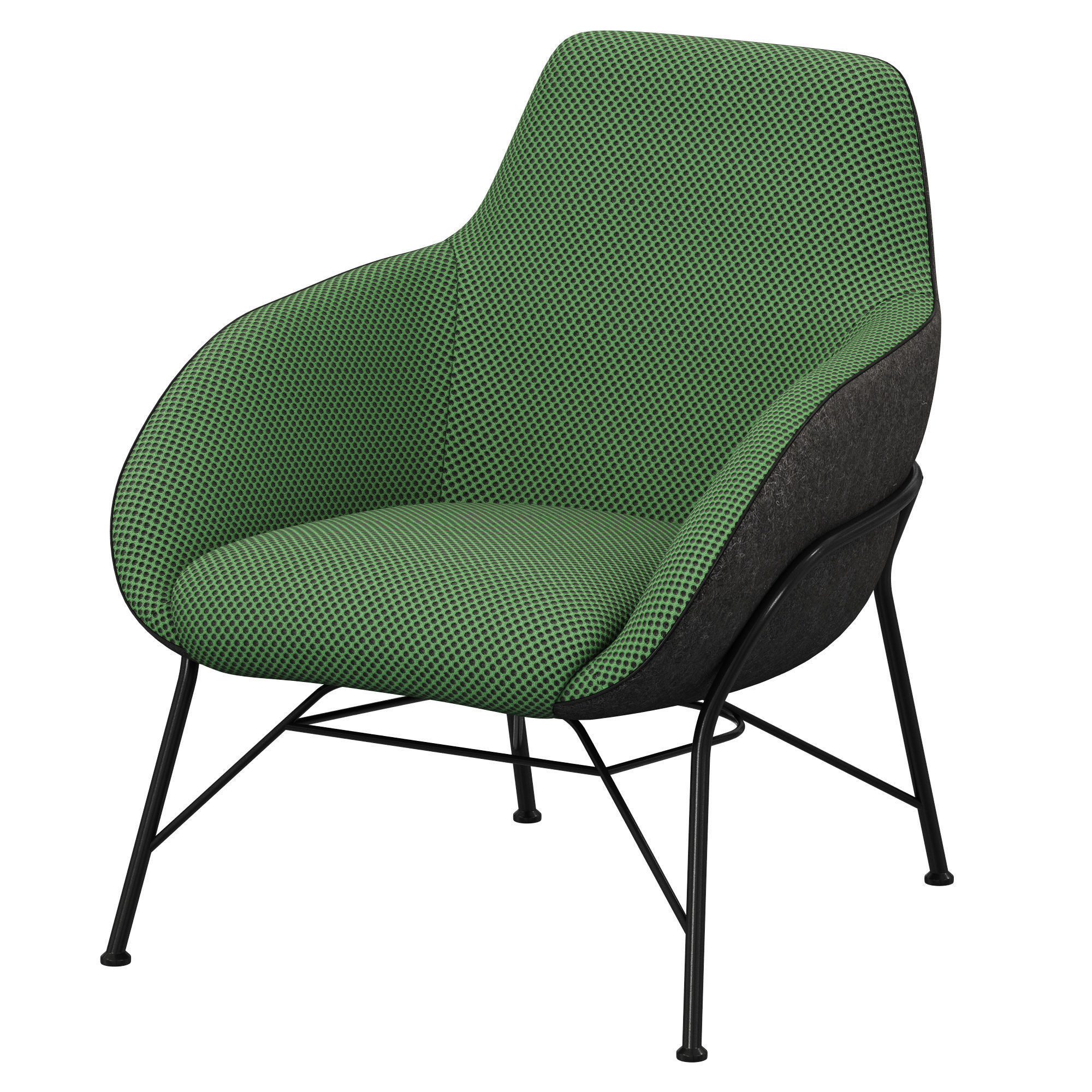 Roche Bobois Tilt armchair 3D model_5