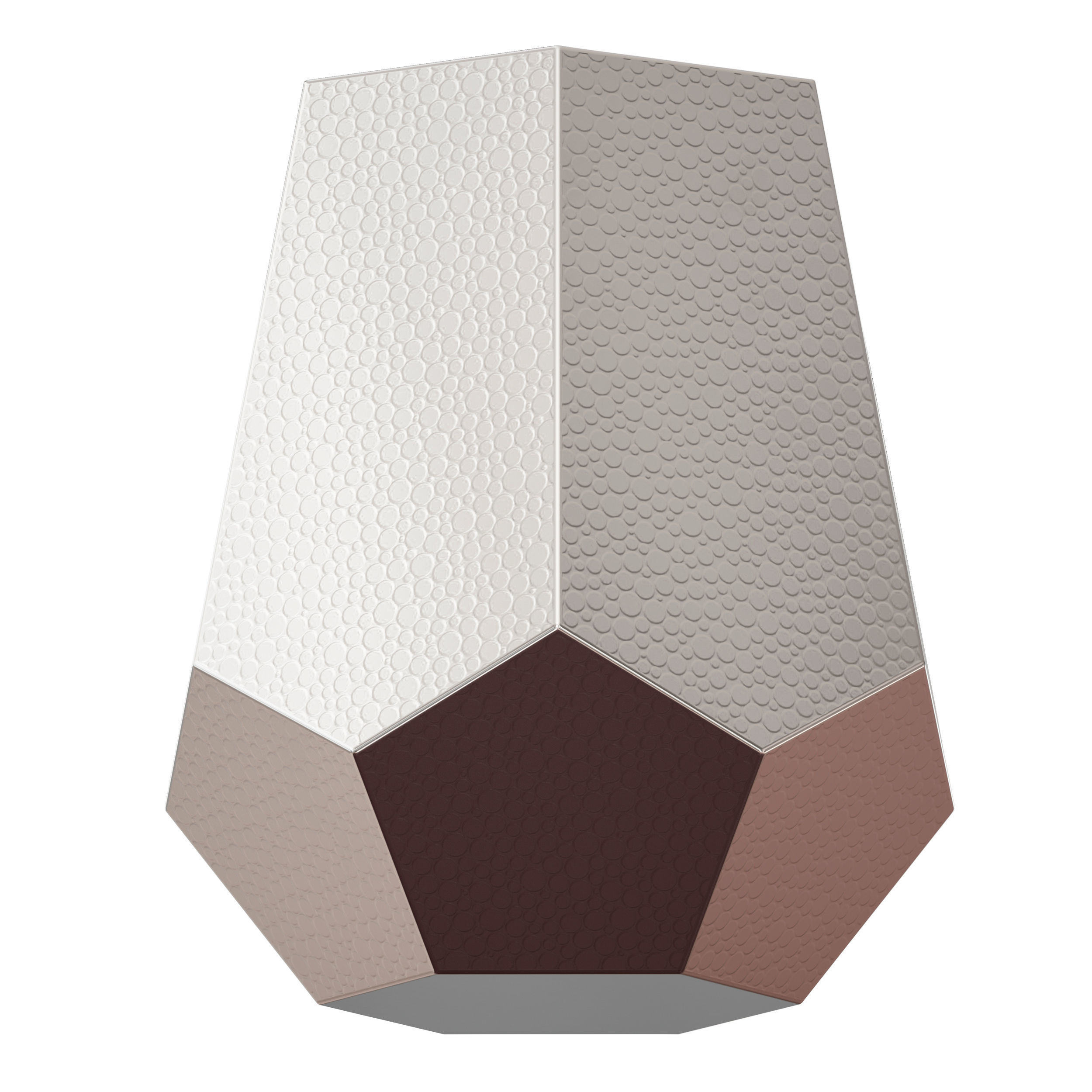 Silverd Metal Accent Stool by Mercury Row 3D model_3