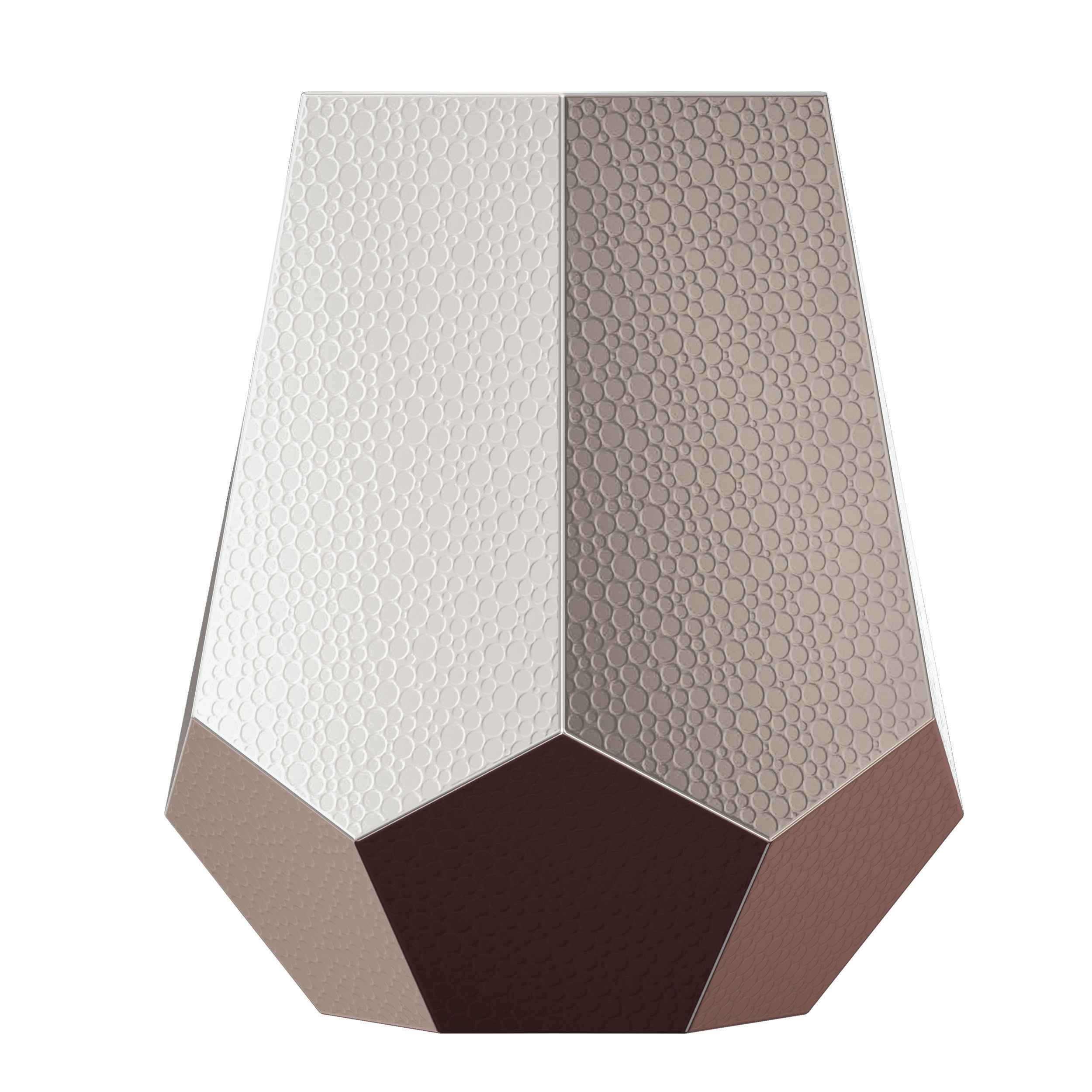 Silverd Metal Accent Stool by Mercury Row 3D model_2