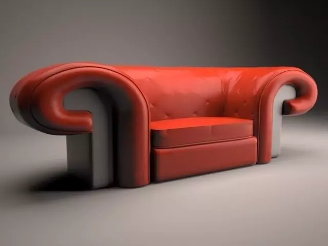 Sofa Couch 3D model_0
